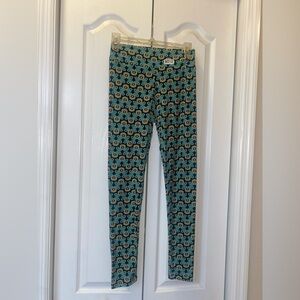 NEW LuLaRoe Scrolls OS Leggings 9012